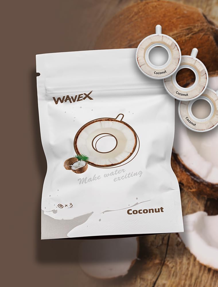Coconut Aroma Scent Pods – Only for WAVEX Scent-Powered Water Bottles