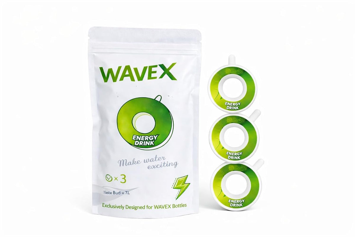 3-Pack Energy Drink Aroma Scent Pods, Only for WAVEX Scent-Powered Water Bottles