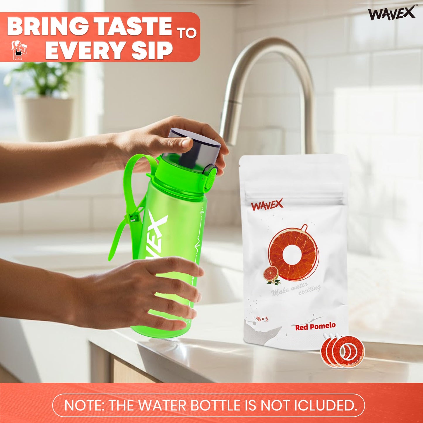 Red Pomelo Aroma Scent Pods – Only for WAVEX Scent-Powered Water Bottles