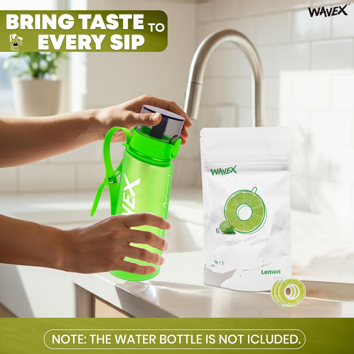 Lemon Aroma Scent Pods – Only for WAVEX Scent-Powered Water Bottles