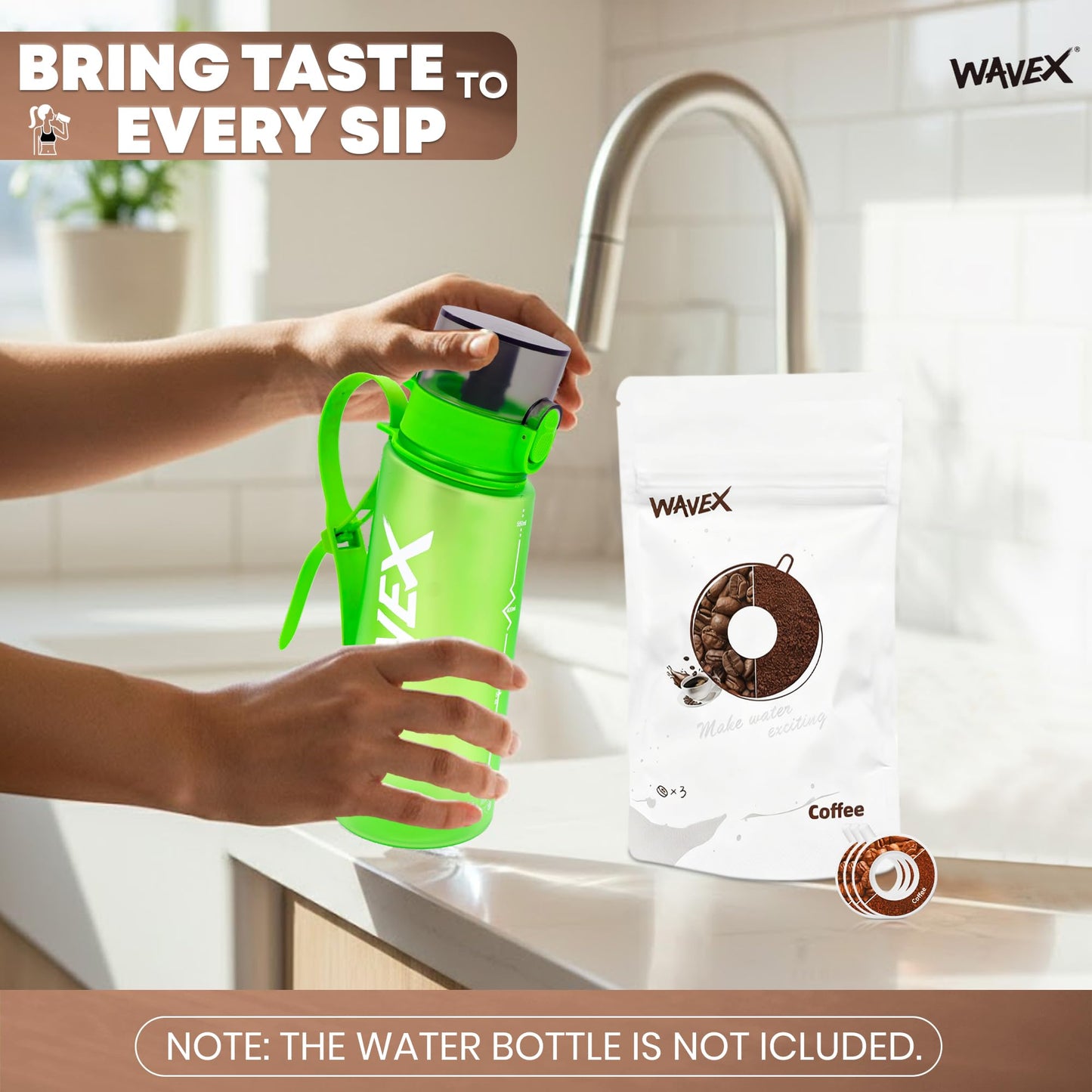 Coffee Aroma Scent Pods – Only for WAVEX Scent-Powered Water Bottles