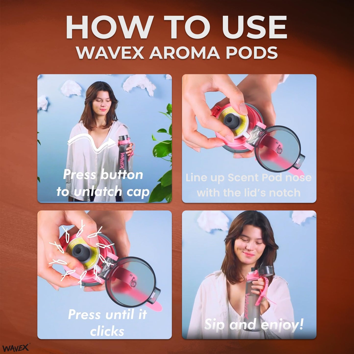 Cola Aroma Scent Pods – Only for WAVEX Scent-Powered Water Bottles