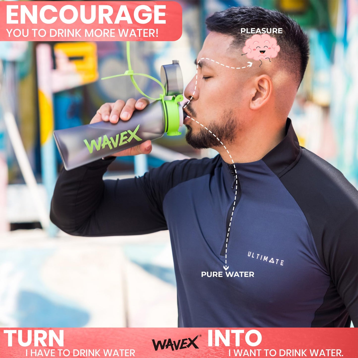 3-Pack Honey Peach Aroma Scent Pods, Only for WAVEX Scent-Powered Water Bottles