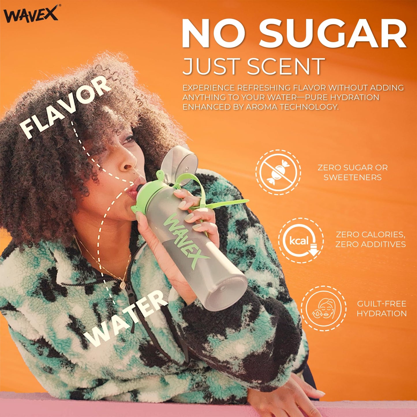 Orange Vanilla Aroma Scent Pods – Water Bottle Accessory for WAVEX Bottles