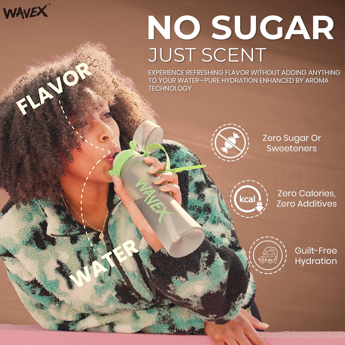 Coconut Vanilla Aroma Scent Pods – Water Bottle Accessory for WAVEX Bottles