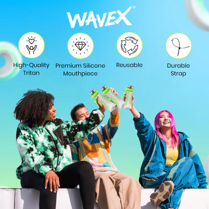 600ml Green Tritan Water Bottle With 1 Coffee Aroma Scent Pod