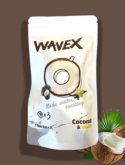 Coconut Vanilla Aroma Scent Pods – Water Bottle Accessory for WAVEX Bottles