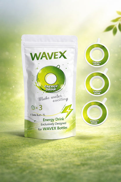 3-Pack Energy Drink Aroma Scent Pods, Only for WAVEX Scent-Powered Water Bottles